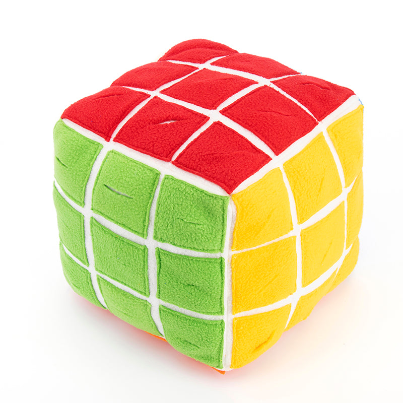 Pet Rubik's Cube Sniffing Toy Difficult Cat Dog Puzzle Hidden Food Cube Ball