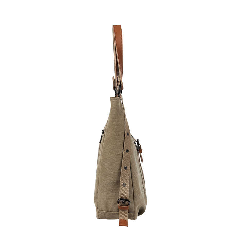 Multi-Functional Double Shoulder Canvas Bag large Capacity