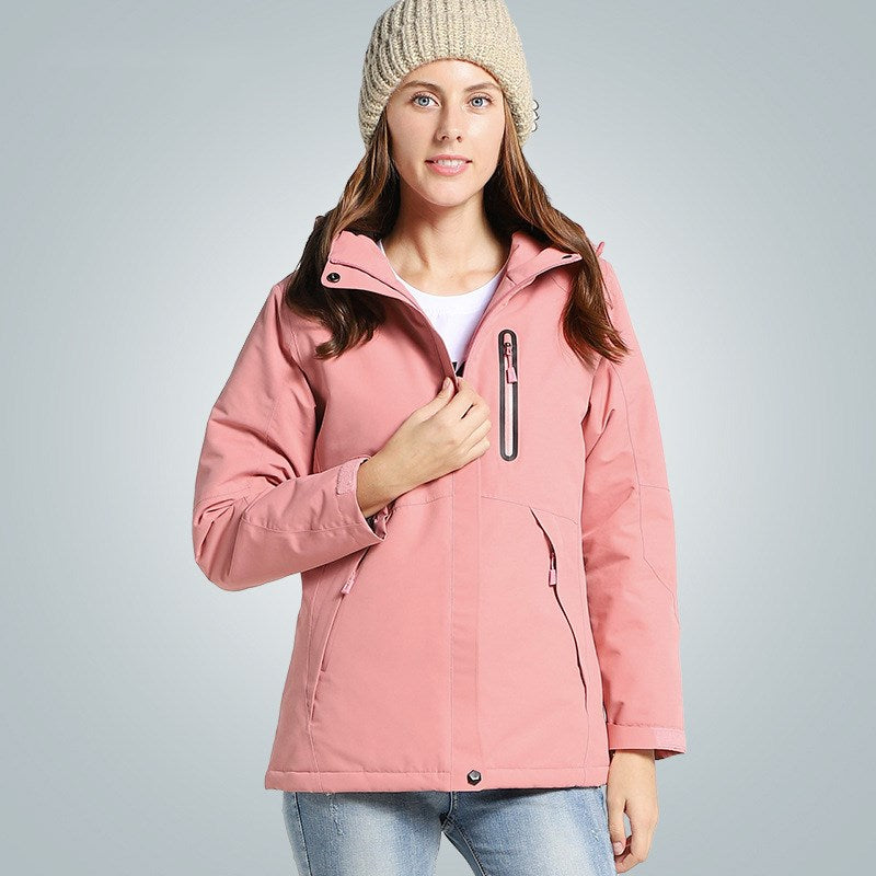 Outdoor heated charge padded jacket Men and Women - Minihomy