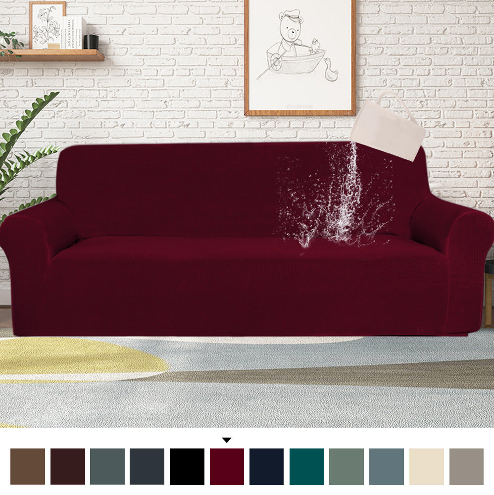 Waterproof sofa cover home fabric sofa cover Report