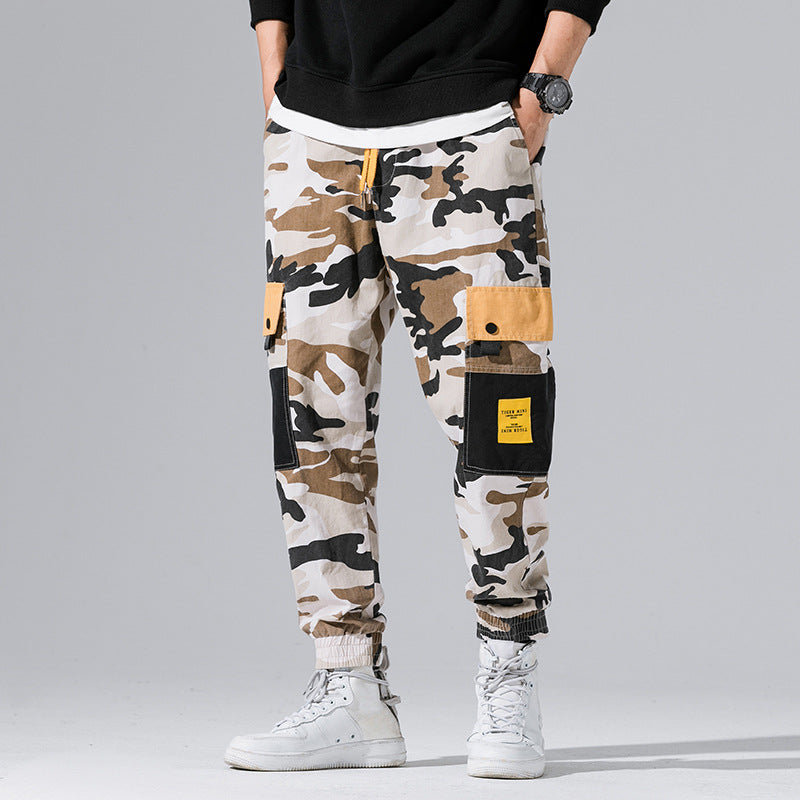 Multi-Pocket Hip Hop Cargo Pants