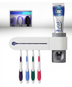 2-in-1 UV disinfection toothbrush Automatic toothpaste holder - Minihomy