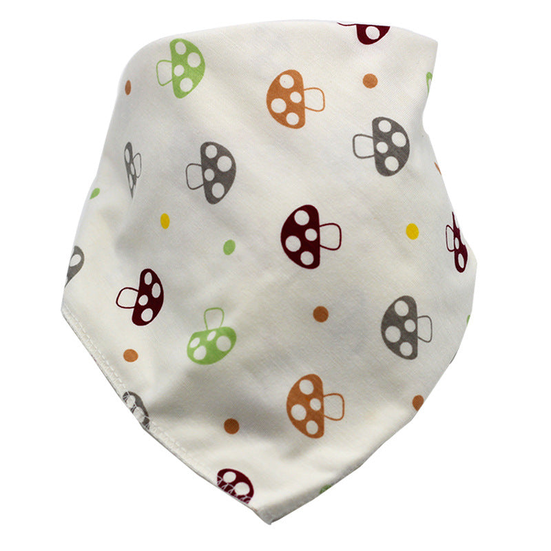 Baby Bibs Waterproof Triangle Cotton Cartoon Child Baberos Bandana Bibs - Minihomy