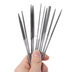 10PCS Small Needle Files Set 140mm Alloy Jewelry Tools Beading Hobby Crafts - Minihomy