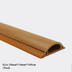 50x14mm Wood Grain Floor Cable Shield PVC Duct Cord Cover Ca - Minihomy