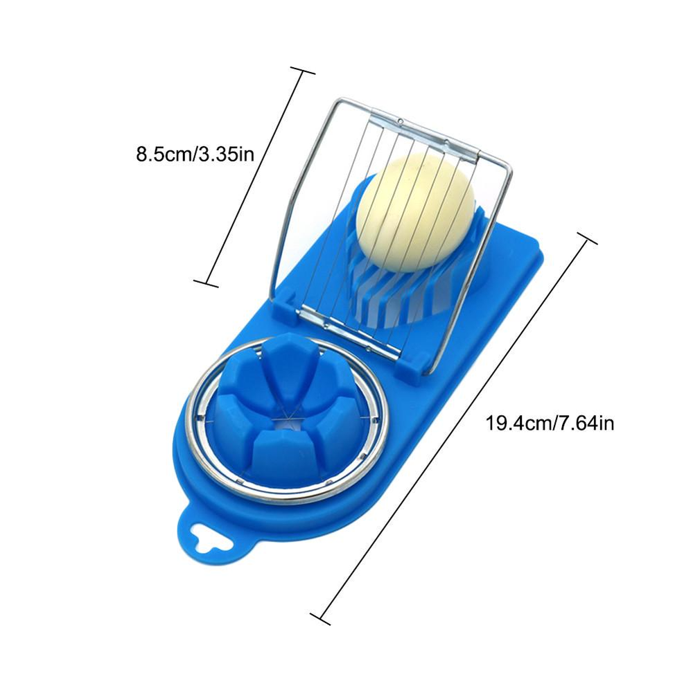 Kitchen stainless steel egg slicer - Minihomy