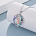 Sisters Necklace Crystal Pendant Teens Girls Christmas Jewelry Gifts from Sister