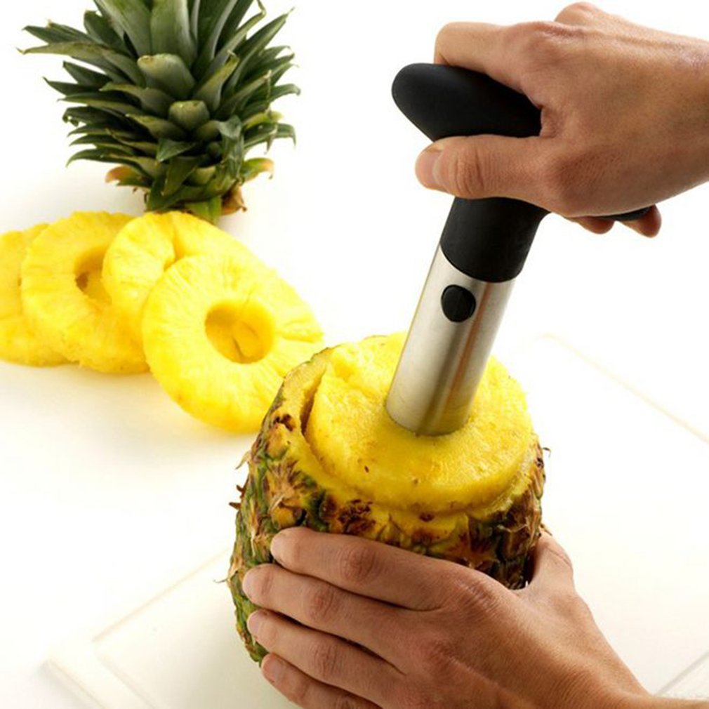 Pineapple Peeler Stainless Steel  Pulp Separator  Corer  Core Puller Fruit Tools - Minihomy