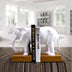 Nordic Bookends Bookshelf Decoration Creative Study Cabinet Office Decoration Model Room Desktop Decoration American Book Stand