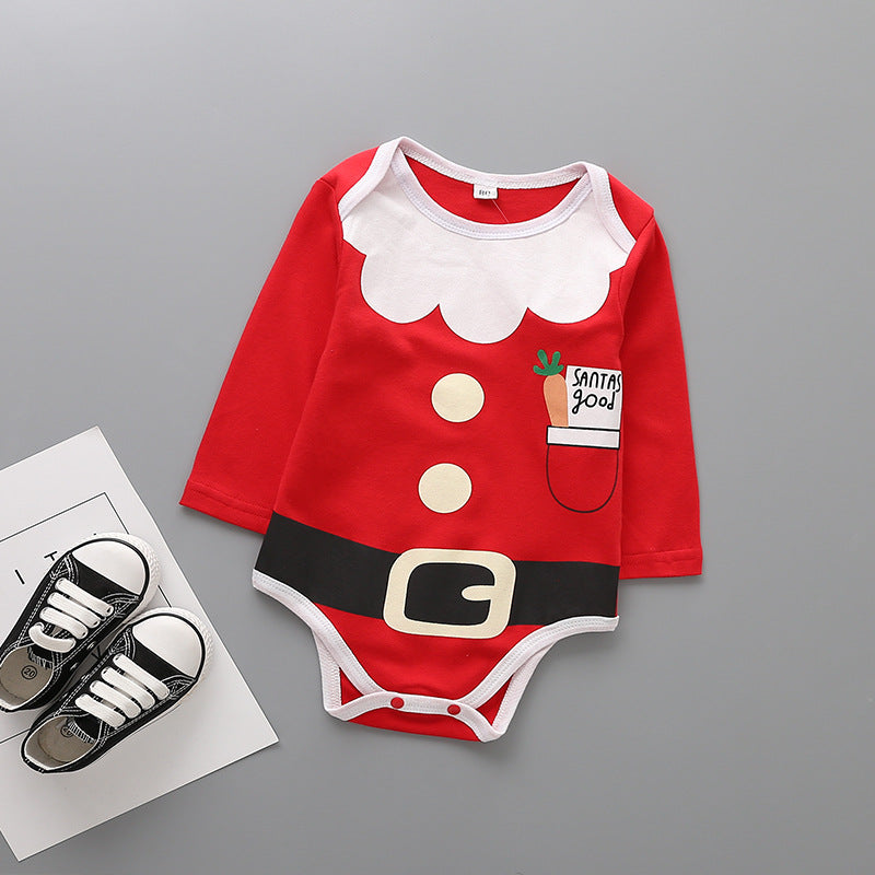 Baby Christmas Long Sleeve Jumpsuit - Minihomy