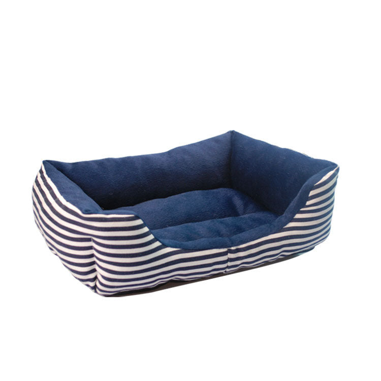 Retro square pet nest luxurious pet sofa nest