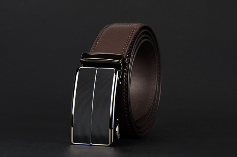 Men's Leather Pin Buckle Belt - Casual, Dressy, Durable & Stylish - Minihomy