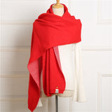 Shawl Accessories Cashmere Scarf - Women's Winter Scarfs