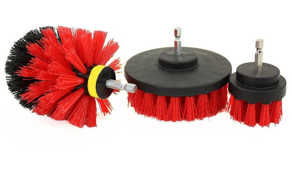 Multifunctional Electric Drill Brush for Clean Kitchen Floor and Automobile Tires - Minihomy