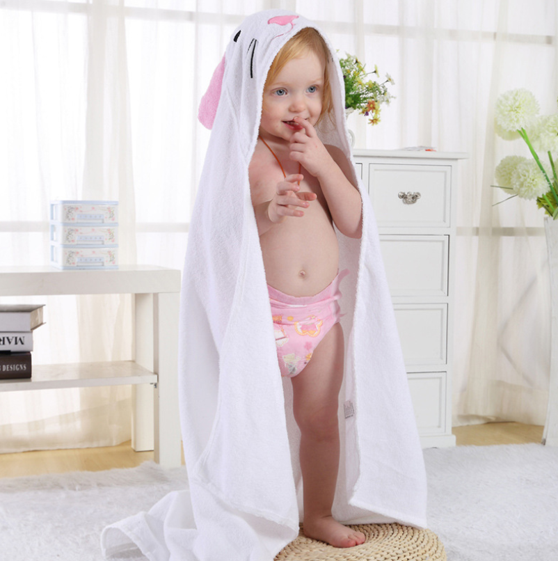 Animal cartoon baby cloak towel blanket - Minihomy