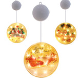 Christmas decoration hanging lights