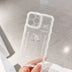 Ice Transparent Bow Fashion Personality Mobile Phone Case - Minihomy