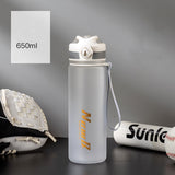 Large capacity sports portable water bottle - Minihomy