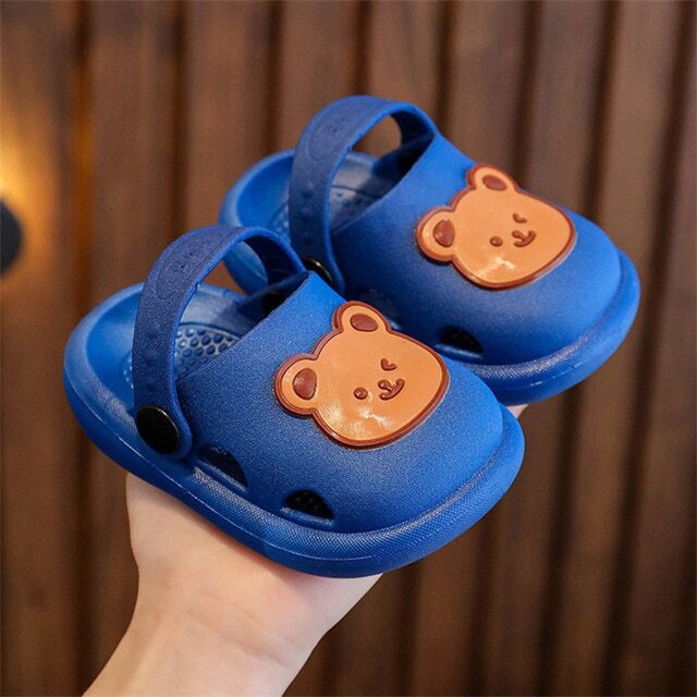 Cartoon Bear Walking Breathable Sandals