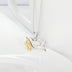 Peace Dove Pendant Gold Plated Necklace Female Micro Inlay - Minihomy