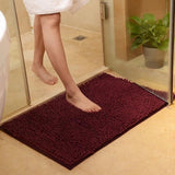 Chenille Absorbent Bathroom Non-slip Floor Mat