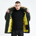 Men Winter Long Cotton Jacket Warm Clothing - Minihomy