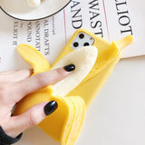 Creative Personality Squeeze The Banana Mobile Phone Case