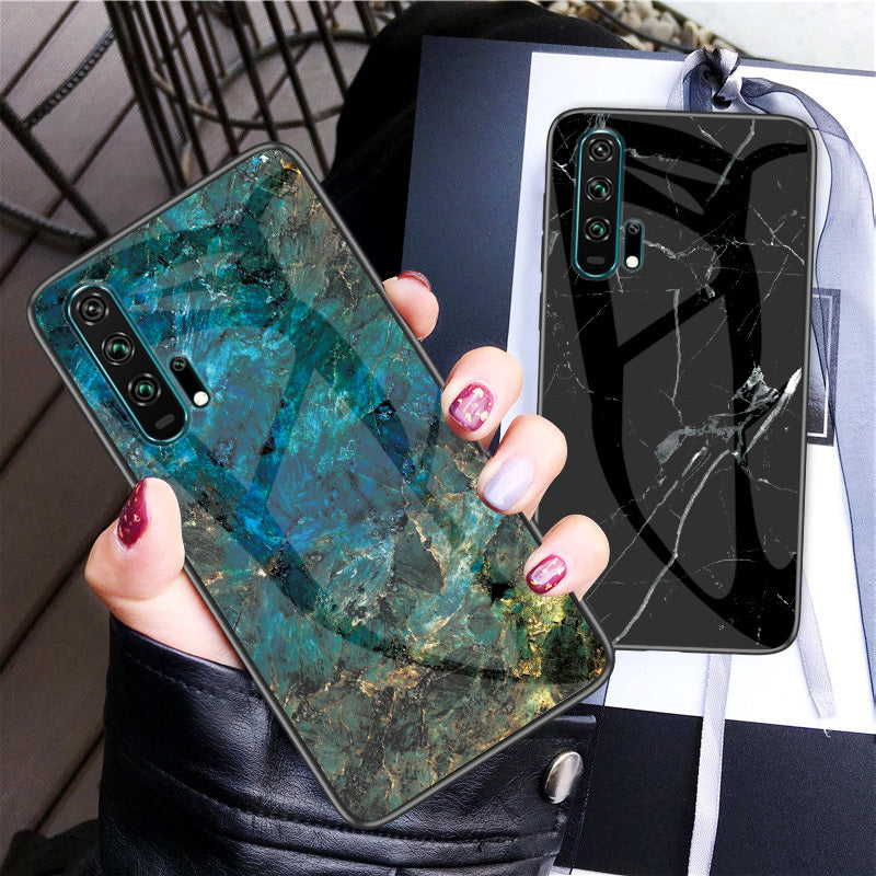 Anti-fall marble mobile phone case - Minihomy