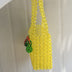 The Bag Acrylic Pearl Woven Beaded Fruit Bag