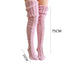 Knitted socks over the knee lengthened stockings