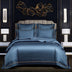 European Jacquard Four Piece Satin Bedding