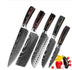 Carpenter's Special Knife Set: 6 & 8 Piece Chef Knives for Cooking - Minihomy