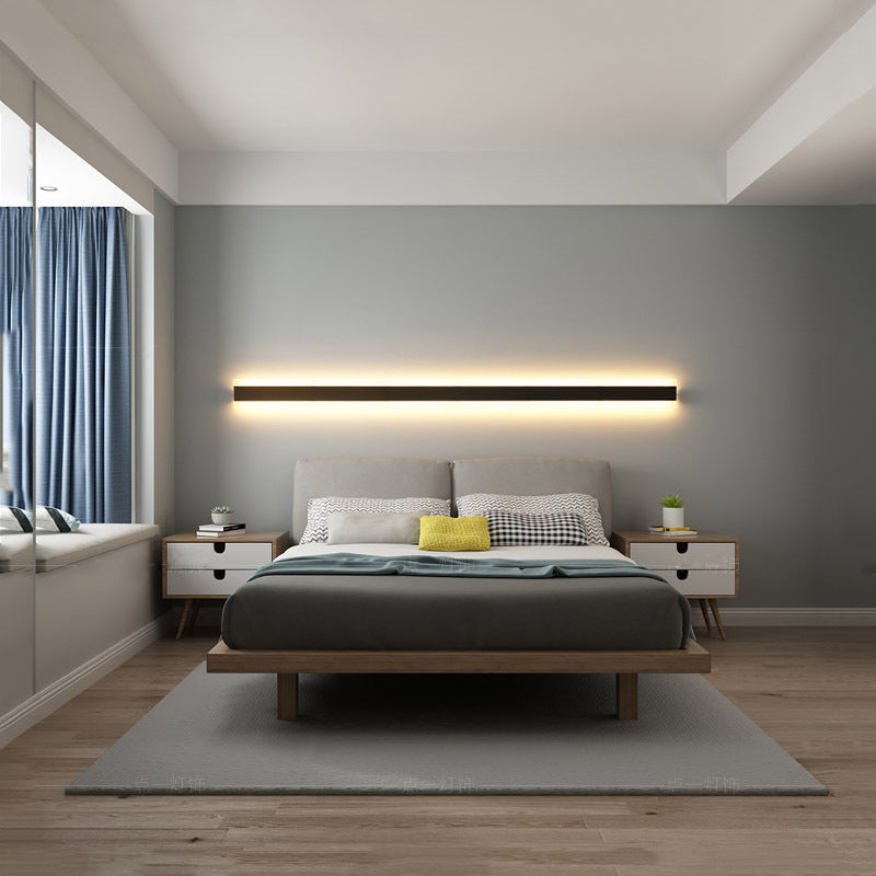 Minimalist long led wall lamp - Minihomy