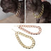 Pet Necklace Thick Gold Chain Plated Plastic Identified Safety Collar Puppy Dogs - Minihomy