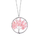 Hand Winding Tree Of Life Pendant Lucky Tree Jewelry - Minihomy