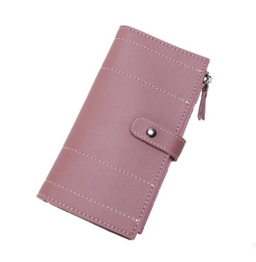 Long candy color ladies wallet