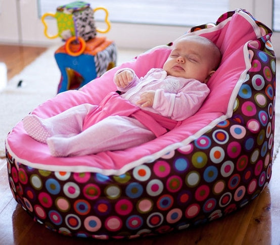 Soft Baby Chair Infant Bean Bag Bed cover without filler Pouf for Feeding Baby