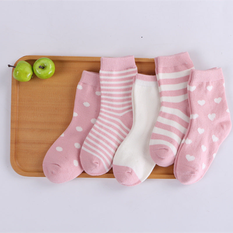 0-6 Y Kids Soft Cotton Socks Boy Girl Baby Cartoon baby socks - Minihomy