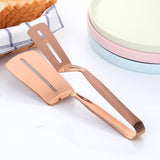 BBQ Stainless Steel Fryer Clamp Strainer Filter Spoon With Clip - Minihomy