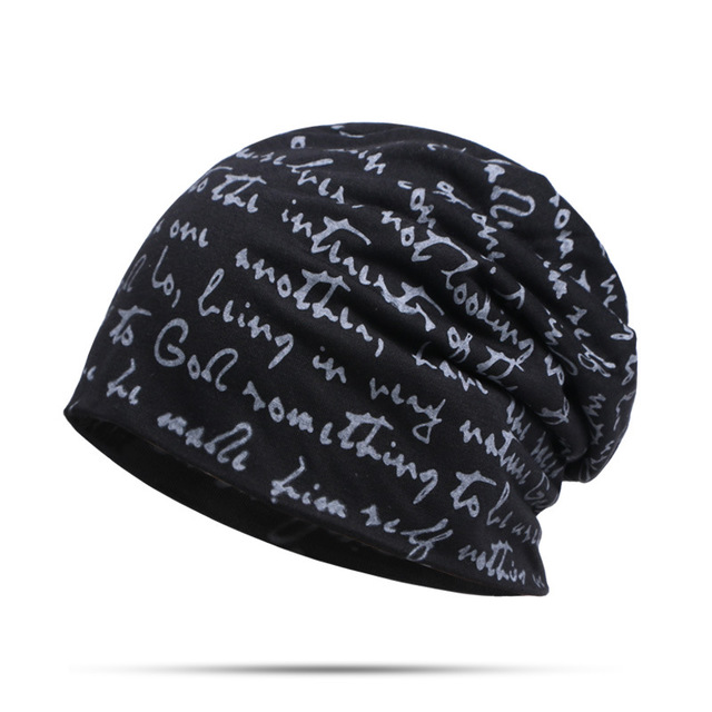 English alphabet beanie hat