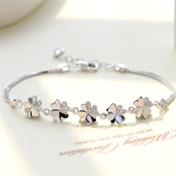 Four-leaf clover bracelet - Minihomy