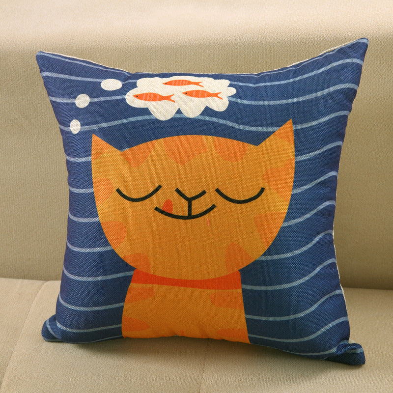 Printed Sofa Cushion Cover - Home Decoration