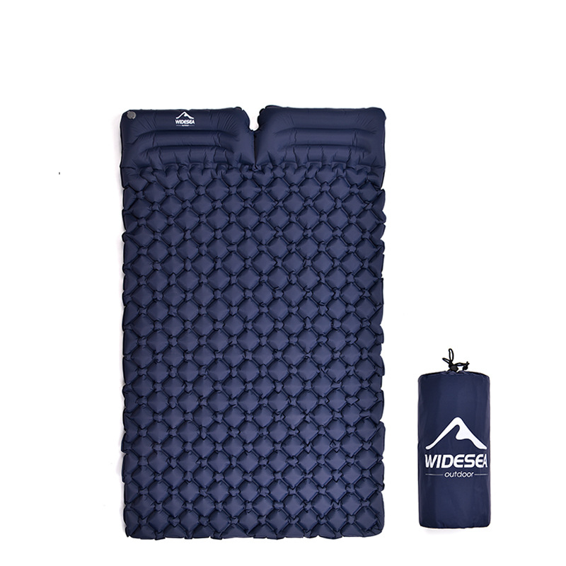 Camping Inflatable Moisture-Proof Mat Double Portable Ultra-Light Mat Quick Inflatable Camping Air Mat - Minihomy