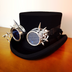 Steampunk creative retro top hat