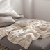 Four-layer color cotton gauze towel quilt cover - Minihomy