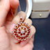 Natural Brazilian Citrine Pendant Female Crystal