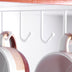 Kitchen Cabinet Under Shelf 6 Hooks Cup Mug Holder - Minihomy