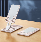 Aluminum Alloy Mobile Phone Stand Desktop Office Portable Foldable - Minihomy