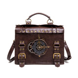 Women's Bag Steampunk Industrial Retro Style One-shoulder Diagonal Bag