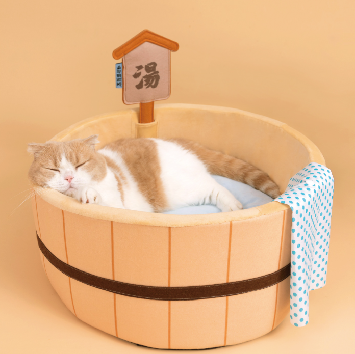 Pet Hot Spring Soup Cat Litter Warm Plush